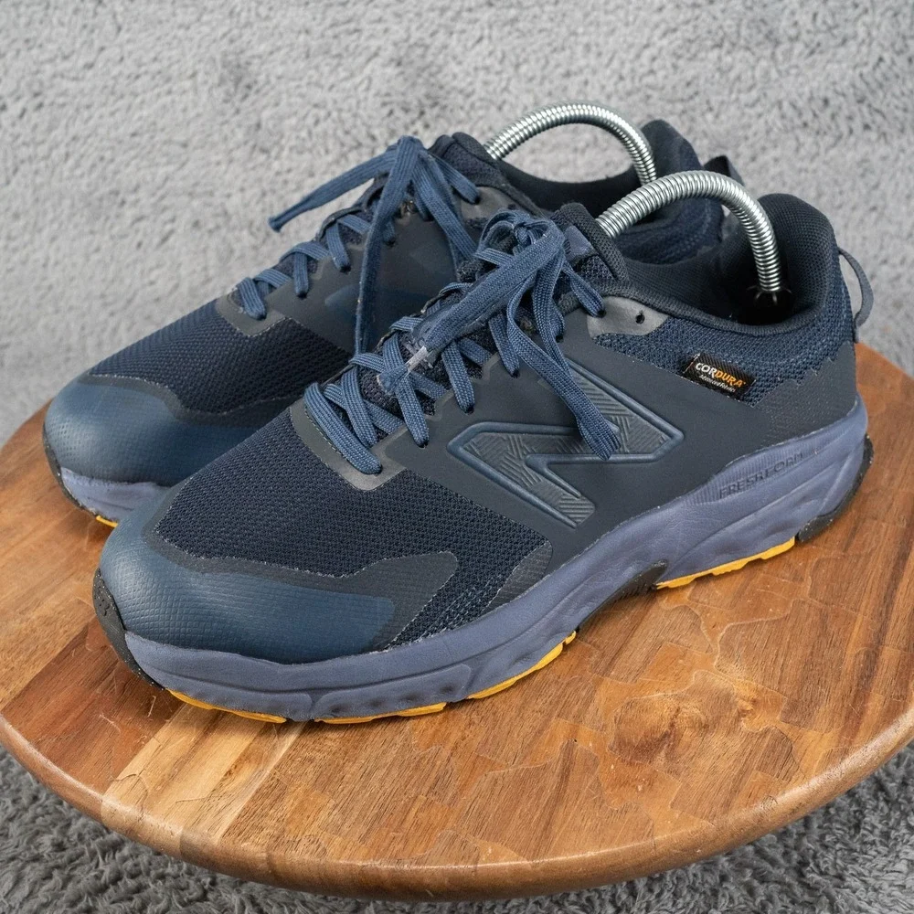 NEW BALANCE FRESH FOAM 510 v6 Trail MT510ON6 Cordura Shoes Navy Size 8.5 4 E